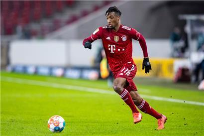 Kingsley Coman ist nun bis 2027 an den FC Bayern München gebunden
