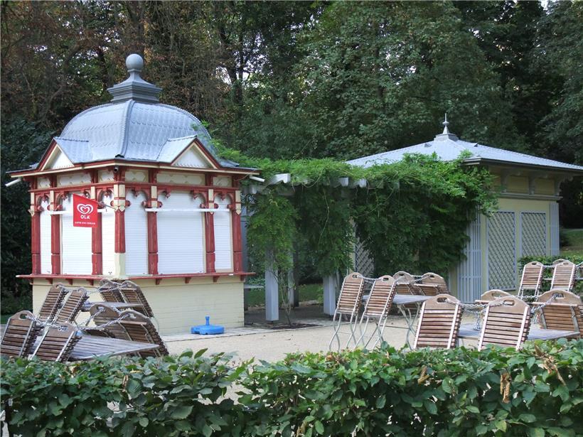 Kiosque limonadier au parc de la ville: reconstruction et nouvel emplacement
