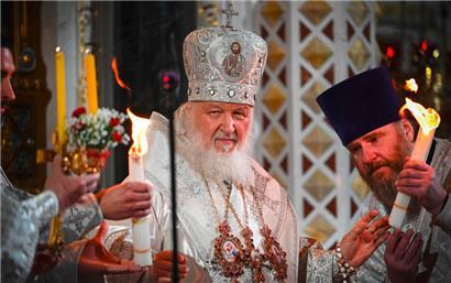 Kirill predigt seit Jahren Hass auf den Westen und verlangt Loyalität zum russischen Staat
