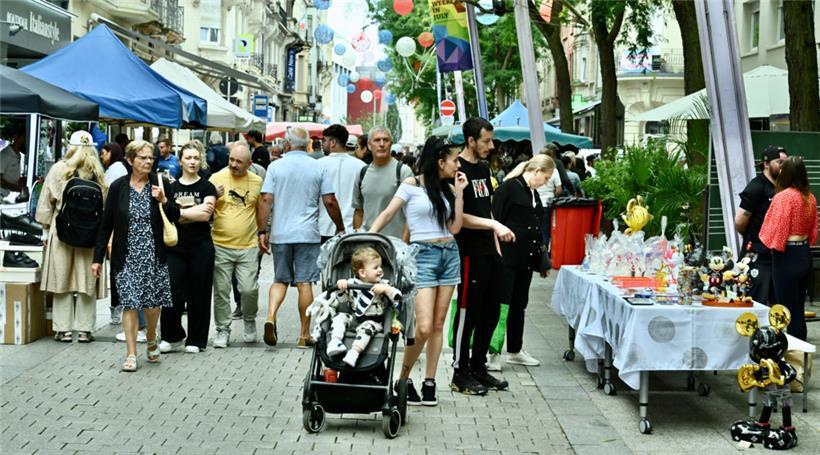 Kleine und große Schnäppchenjäger in Esch

