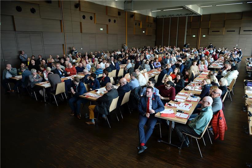 Knapp 300 Delegierte trafen sich in Bascharage
