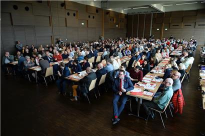 Knapp 300 Delegierte trafen sich in Bascharage
