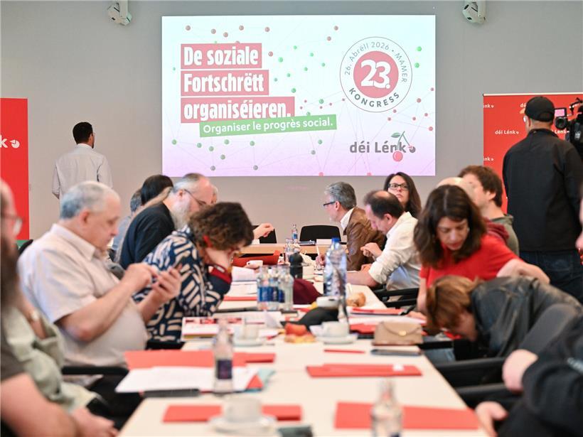 80 Parteimitglieder versammeln sich am Sonntag in Mamer zur politischen Diskussion und Gemeinschaftsveranstaltung