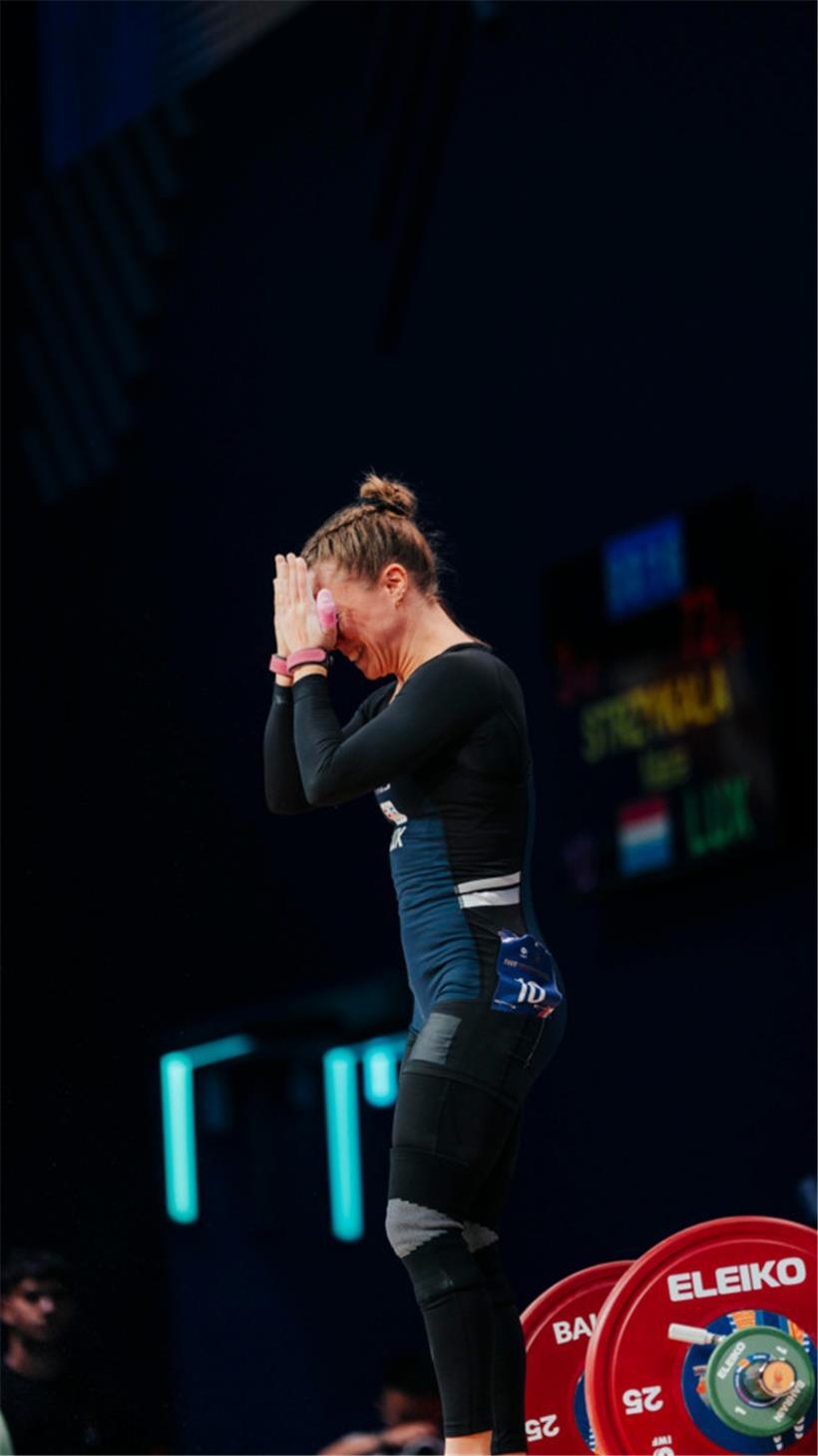 Knapp verpasst! Die 72 kg im Reißen wären möglich gewesen.
