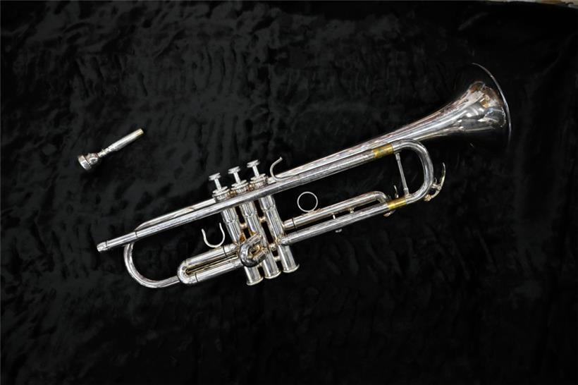 Knapp zehn Jahre wurde diese Trompete nicht angefasst. Große Schäden gibt es nic...