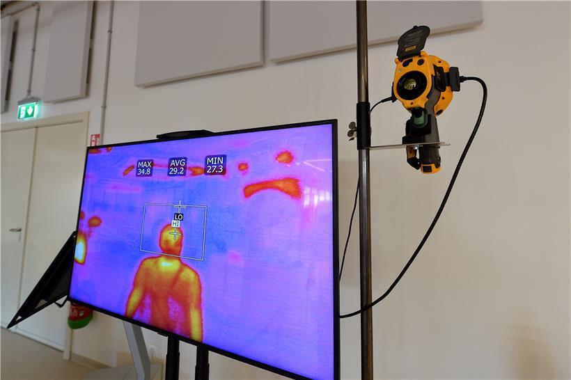 Körpertemperatur einmal anders gemessen
