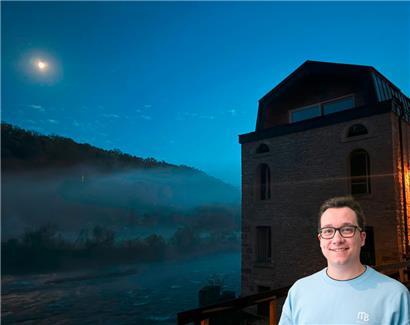 Kommt höherer Luftdruck, ziehen in den Tälern wieder Nebelbänke auf
