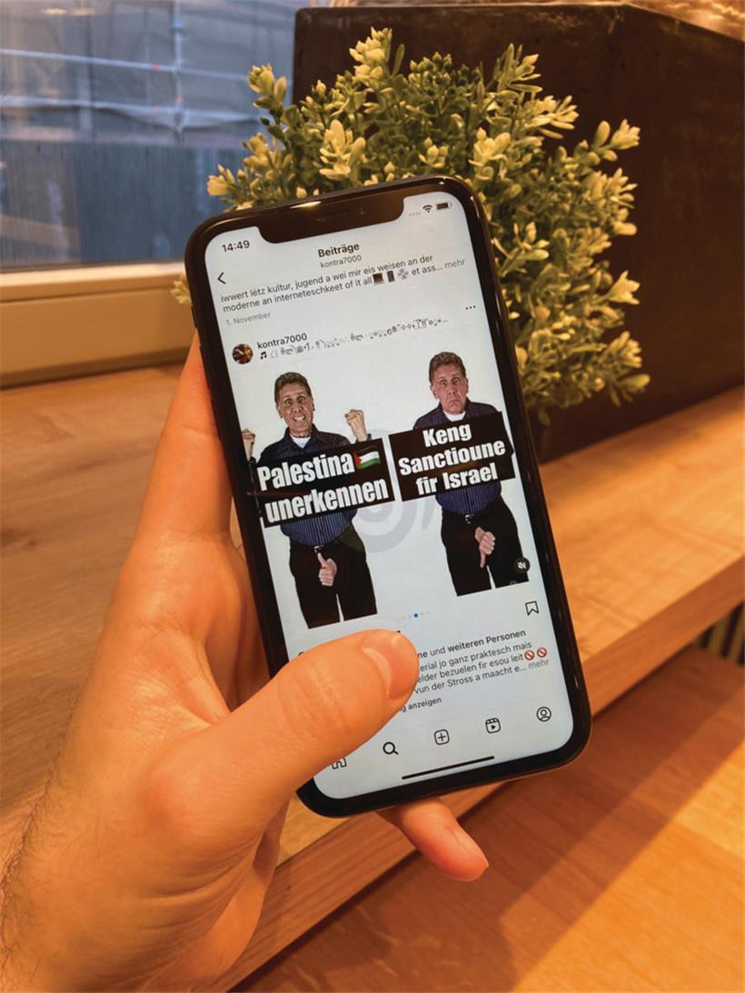 Kontra7000 positioniert sich auf Instagram klar
