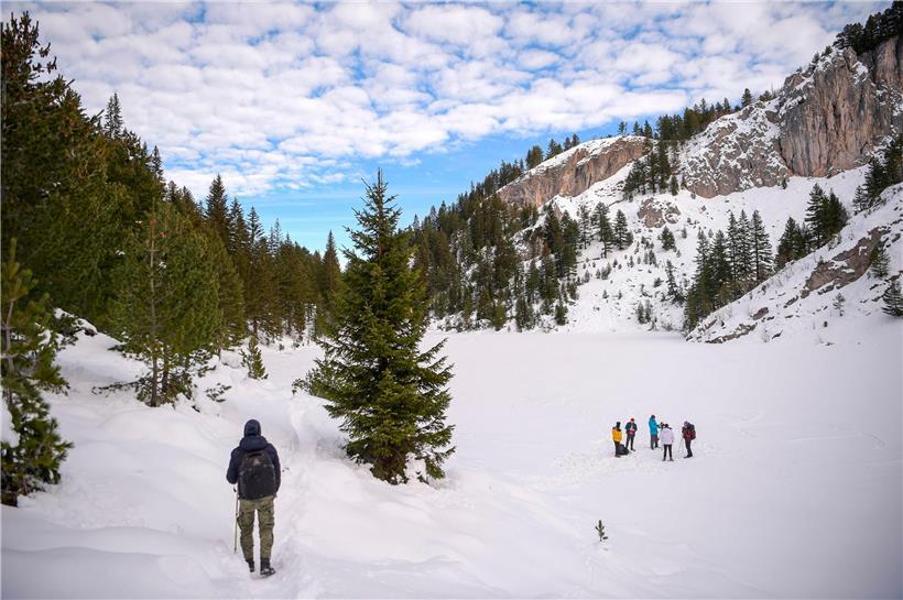 Kosovo hat seine Berge im Westen des Landes noch nicht für den Wintersport erschlossen
