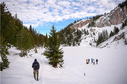 Kosovo hat seine Berge im Westen des Landes noch nicht für den Wintersport erschlossen
