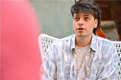 Kris Hansen ist seit Februar 2024 Ko-Sprecher von „déi jonk gréng“
