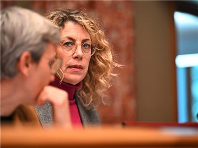 Kritisiert die Haltung der Regierung in puncto Klimaschutz: die Grünen-Abgeordnete Joëlle Welfring
