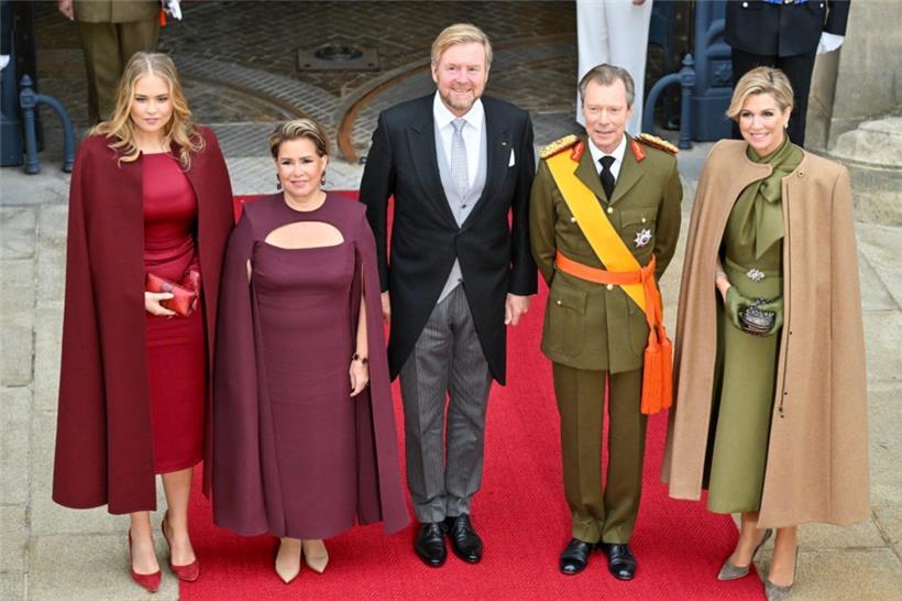 Kronprinzessin Catharina-Amalia der Niederlande, Großherzogin Maria Theresa, der...