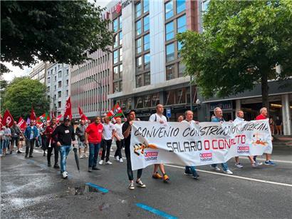 Kundgebung am Freitag in Bilbao. Viel Lärm, wenig Erfolg.
