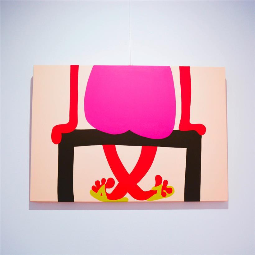 Kunst und Badelatschen – zu sehen in der Ausstellung „Realty Warping“ in Diekirch
