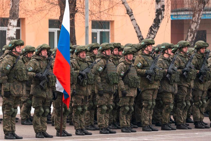 Kurze Premiere: Die Soldaten des von Russland angeführten Militärbündnisses verlassen Kasachstan wieder
