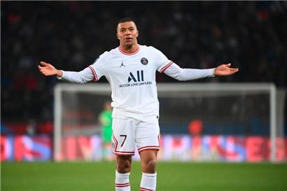 Kylian Mbappe trifft am Dienstagabend mit Paris auf Real Madrid
