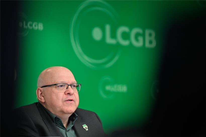 LCGB-Präsident Patrick Dury
