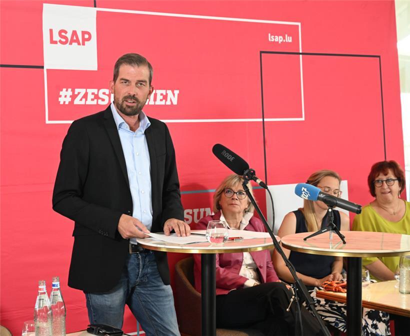 LSAP-Politiker Yves Cruchten