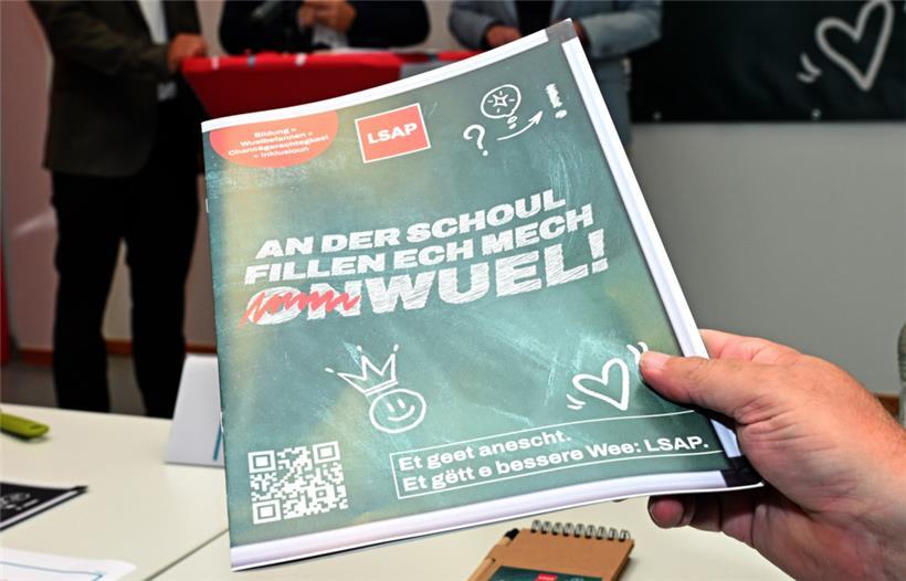 LSAP-Wohlfühloffensive
