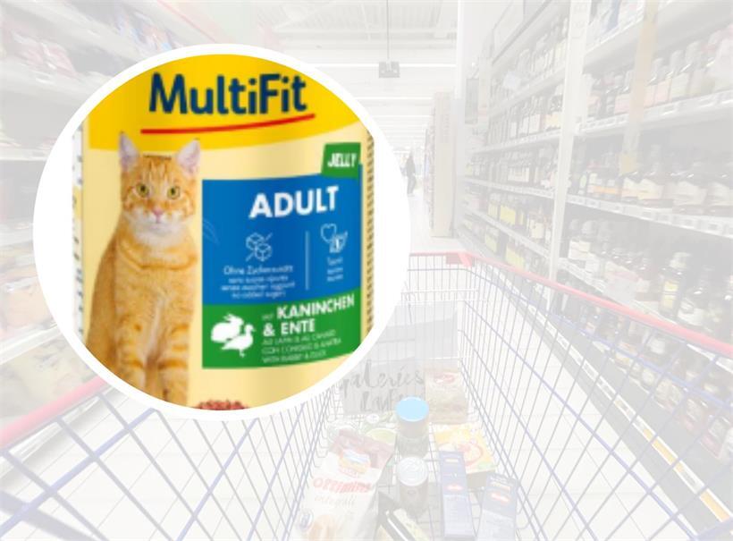 LU-Alert hat Dosenfutter für Katzen der Marke Multifit zurückgerufen