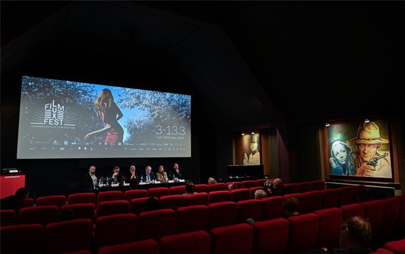 La 12e édition du Luxembourg City Film Festival fut présentée par Duncan Roberts, Claude Bertemes, Sam Tanson, Georges Santer, Lydie Polfer et Guy Daleiden
