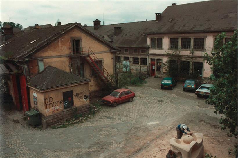 La Kulturfabrik en 1995, peu avant les rénovations
