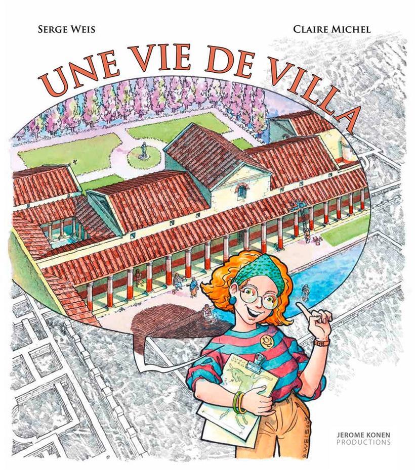 La couverture de la BD „Une vie de villa“
