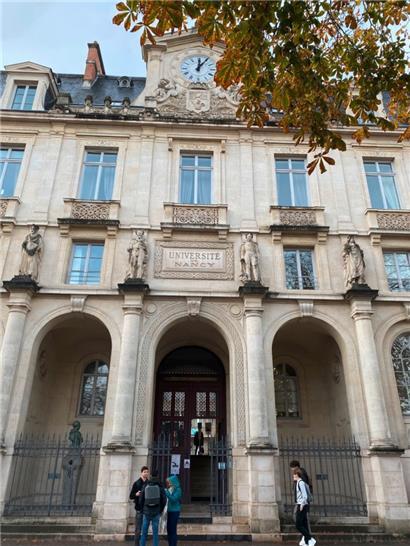 La faculté de Droit à Nancy où Xavier Bettel a étudié à la fin des années 90

