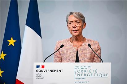 La première ministre Elisabeth Borne a présenté jeudi le plan d’économies d’énergie du gouvernement
