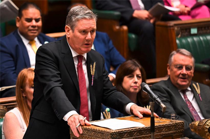 Labour-Chef Keir Starmer hat derzeit die besten Aussichten, nach den Wahlen kommendes Jahr Premierminister zu werden
