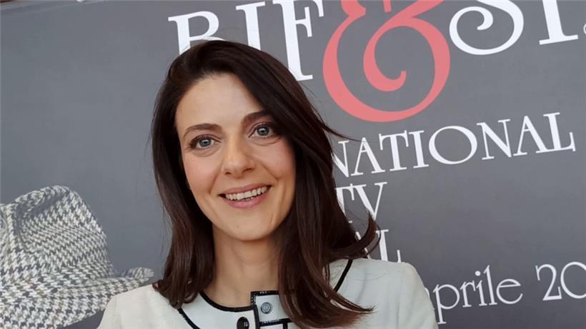 L’actrice italienne Barbara Ronchi était invitée au Festival du film italien de Villerupt
