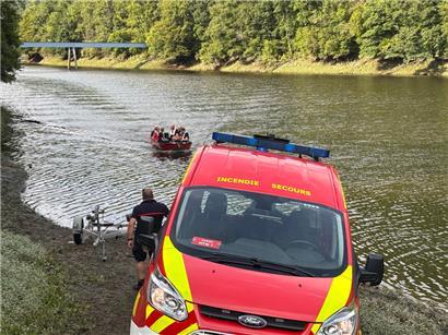 Länderübergreifender Rettungseinsatz in der Verbandsgemeinde Südeifel an der Our
