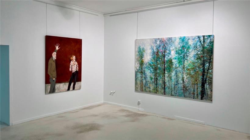 Läuft noch bis zum 1. September in der Valentiny Foundation und bis zum 17. September in der Galerie Schortgen: die gemeinsame „Summer Show“ – auf dem Foto zu sehen sind Werke der Künstlerin Marlis Albrecht
