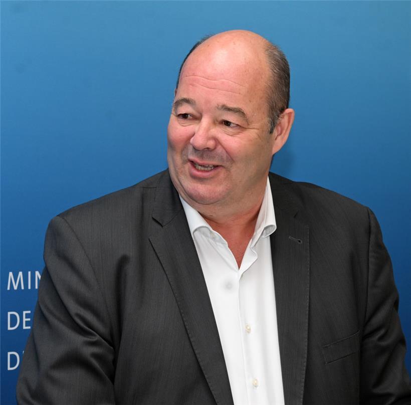 Landwirtschaftsminister Claude Haagen (LSAP)
