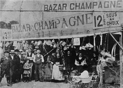 Lange Zeit war die Schueberfouer ein Woll- und Viehmarkt sowie ein gewöhnlicher Markt für Gebrauchsgegenstände, Riesenrad und Achterbahn folgten viel später
