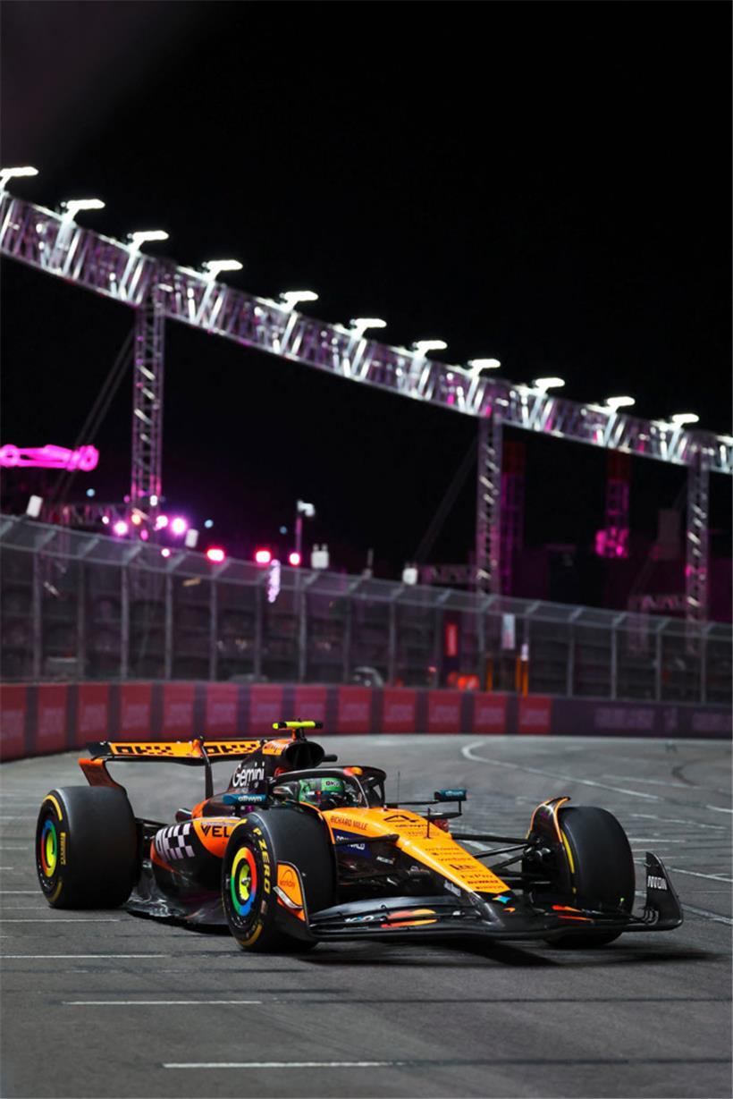 Lange hielt der Sieg von Lando Norris nicht
