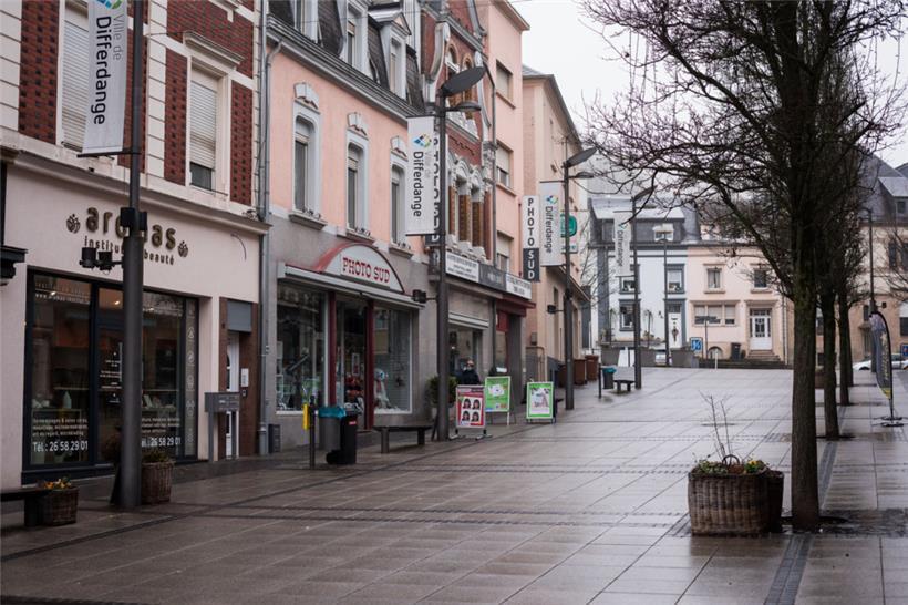 Langsam, aber sicher nimmt die Zahl der Geschäfte in der Fußgängerzone ab
