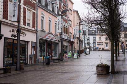 Langsam, aber sicher nimmt die Zahl der Geschäfte in der Fußgängerzone ab
