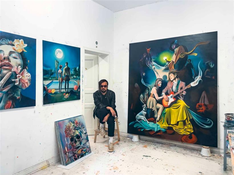 L’artiste Filip Markiewicz
