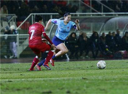 Laura Miller und ihre Kolleginnen hatten ihre Mühe
