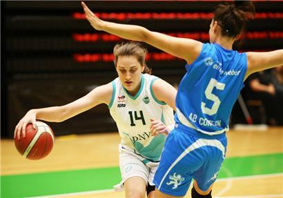 Lauren Van Kleunen und der Gréngewald setzten sich knapp gegen Contern durch
