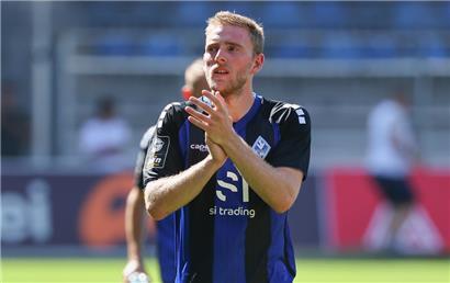 Laurent Jans unterschrieb am Freitag seinen Vertrag bei Waldhof Mannheim und stand am Samstag bereits in der Startelf
