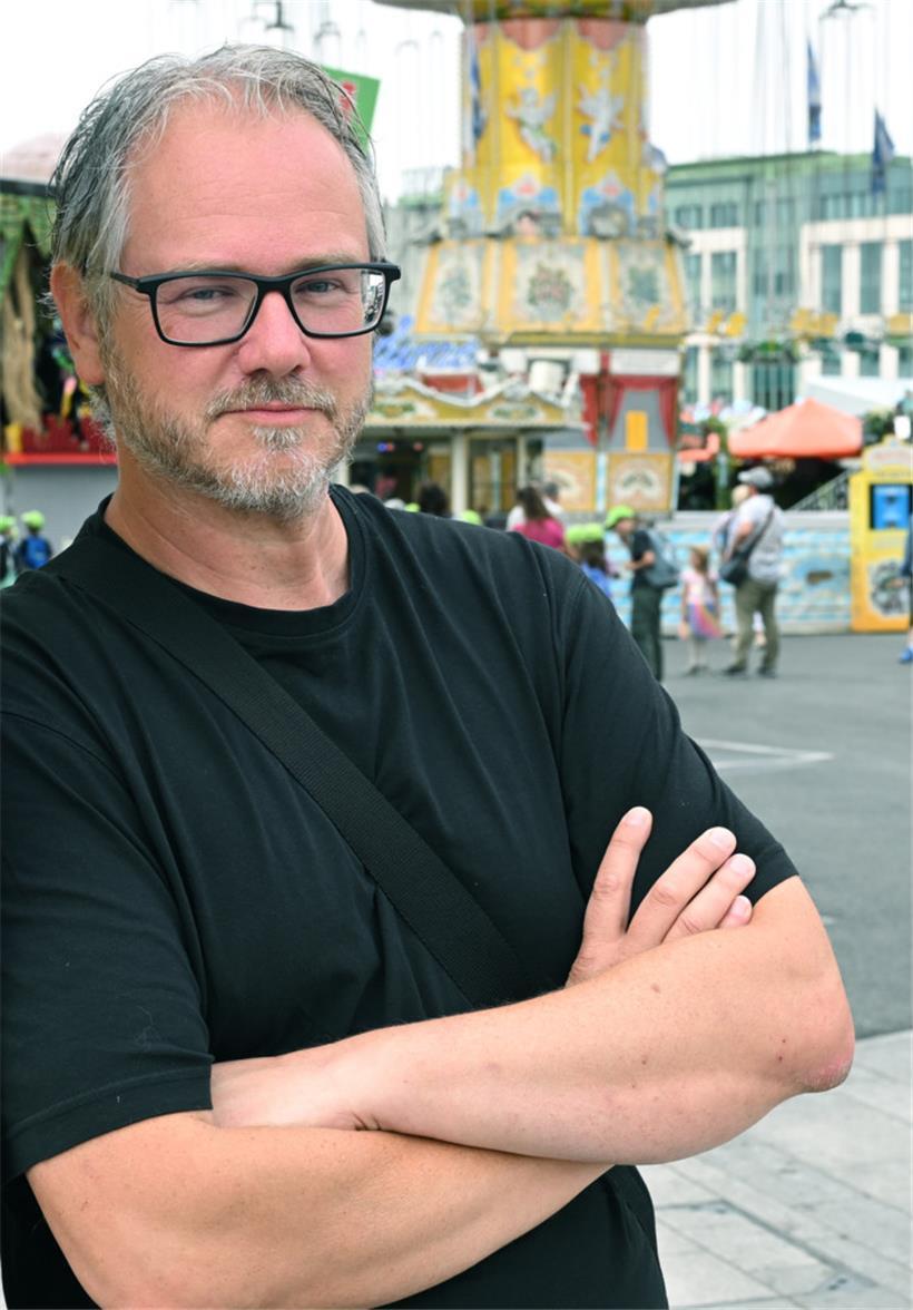 Laurent Schwaller vom hauptstädtischen „Service événements, fêtes et marchés“ organisiert mit seinem Team nicht nur die Schobermesse, sondern auch die Märkte in Luxemburg-Stadt
