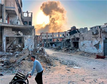 Laut Ärzte ohne Grenzen macht die israelische Armee keinen Unterschied zwischen militärischen und zivilen Zielen
