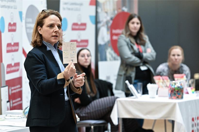 Laut Corinne Cahen (DP) haben sich viele ausländische Mitbürgerinnen und Mitbürger einfach noch nicht die Frage gestellt, ob sie bei den Gemeindewahlen ihre Stimme abgeben wollen
