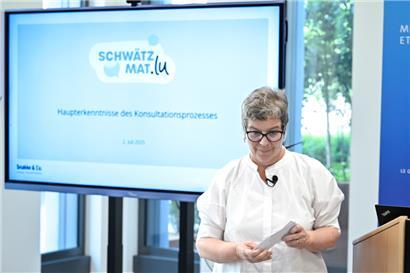 Laut Ministerin Deprez reflektiert der Bericht die Sorgen der Menschen
