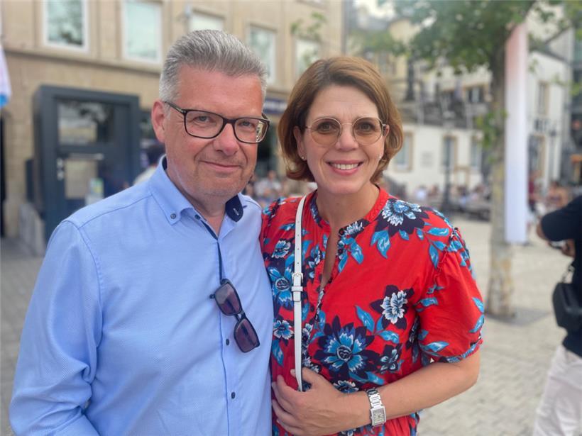 Laut Thomas und Simone Blatt muss das neue großherzogliche Paar nichts ändern, d...