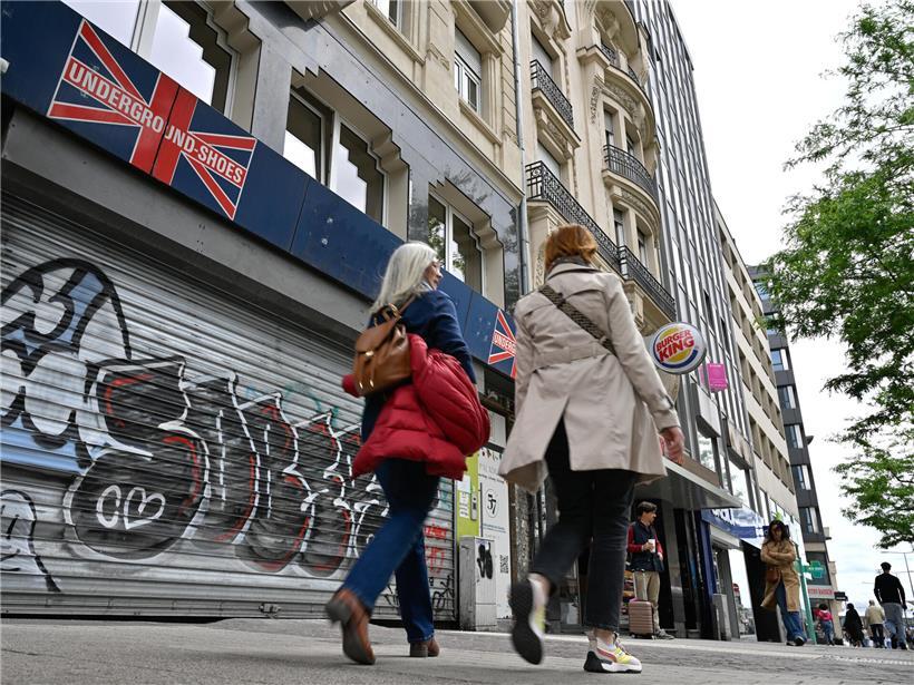 Leerstehende Ladenlokale im Bahnhofsviertel mit 12,9 Prozent ungenutzter Geschäfte laut aktueller Statistik