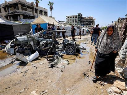 Laut israelischem Verteidigungsminister wollen angeblich 80 Prozent der Menschen in Gaza den Küstenstreifen verlassen.